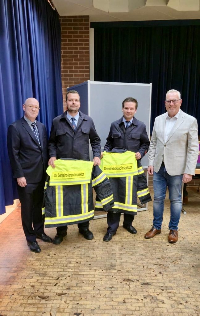 Neue Amtsträger der Feuerwehr der Gemeinde Glashütten 1 001